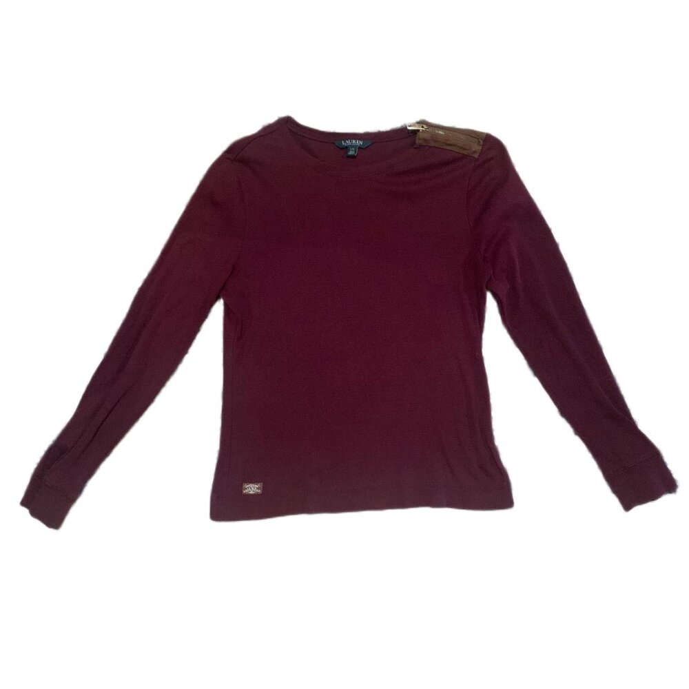 Lauren Ralph Lauren Women's Long Sleeve Cotton Shirt - Picture 4 of 9